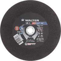 Ripcut™ Stainless Steel & Steel Cut-Off Wheel for Stationary Saws, 12" x 1/8", 1" Arbor, Type 1, Aluminum Oxide, 5100 RPM YC431 | Globex Building Supplies Inc.