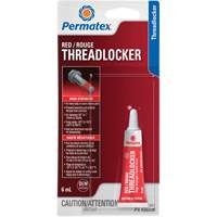 Permanent Strength Threadlocker, Red, High, 6 ml, Tube AH114 | Globex Building Supplies Inc.