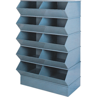 Pre-Engineered Sectional Systems, 5000 lbs. Cap., 37" W x 24" D x 55" H, Blue CD361 | Globex Building Supplies Inc.