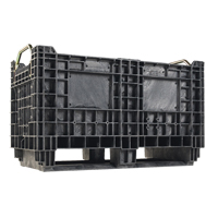Heavy-Duty BulkTote<sup>®</sup> Container, 30" L x 16" W x 19.2" H, Black CF934 | Globex Building Supplies Inc.