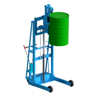 Vertical-Lift MORSPEED™ Drum Stacker, For 30 - 85 US Gal. (25 - 70 Imperial Gal.) DC685 | Globex Building Supplies Inc.