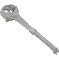 Single Ended Specialty Bung Nut Wrench, 1-1/2" Opening, 4-1/4" Handle, Non-Sparking Aluminum DC789 | Globex Building Supplies Inc.