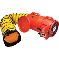 Blower with Canister & Ducting, 1 HP, 1842 CFM EB262 | Globex Building Supplies Inc.