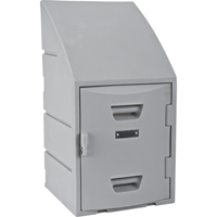 Locker, 15" x 15" x 31", Grey, Assembled FC691 | Globex Building Supplies Inc.