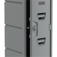 Locker, 12" x 15" x 36", Grey, Assembled FC693 | Globex Building Supplies Inc.