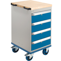 Mobile Cabinet Benches- Assembly Kits, Single FH407 | Globex Building Supplies Inc.