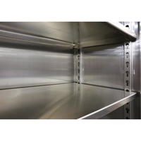 Extra Heavy-Duty Cabinet Shelf, 72" x 24", 1525 lbs. Capacity, Stainless Steel, Grey FI353 | Globex Building Supplies Inc.