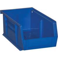 Hook-On Bins, 4" W x 3" H x 7" D, Blue, 10 lbs. Capacity FM023 | Globex Building Supplies Inc.