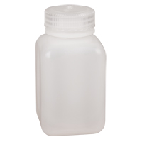 Easy-Grip Space-Saver Bottles, Square, 8 oz., Plastic HB016 | Globex Building Supplies Inc.