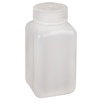 Easy-Grip Space-Saver Bottles, Square, 16 oz., Plastic HB017 | Globex Building Supplies Inc.