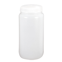 Wide-Mouth Bottles, Round, 1 gal., Plastic HB038 | Globex Building Supplies Inc.
