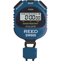 REED™ SW600 Stopwatch with ISO Certificate, Digital, Water Resistant NJW232 | Globex Building Supplies Inc.