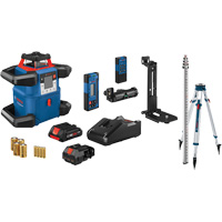 Revolve4000 Connected Self-Leveling Horizontal/Vertical Rotary Laser Kit, 4000' (1219.2 m), 635 Nm IC597 | Globex Building Supplies Inc.