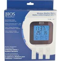 Wireless Weather Station with 3 Sensors, Non-Contact, Digital, 40-158°F (-40-70°C) IC679 | Globex Building Supplies Inc.