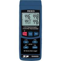 Data Logging Thermocouple Thermometer with NIST Certificate IC724 | Globex Building Supplies Inc.