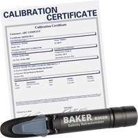 Refractometer with ISO Certificate, Analogue (Sight Glass), Salinity IC777 | Globex Building Supplies Inc.