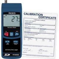 Data Logging Vibration Meter with ISO Certificate, 10% - 85% RH, 32°- 122° F ( 0° - 50° C ) IC989 | Globex Building Supplies Inc.
