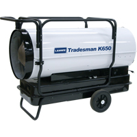 Tradesman<sup>®</sup> Forced Air Heater, Fan, Kerosene, 650,000 BTU/H JG962 | Globex Building Supplies Inc.