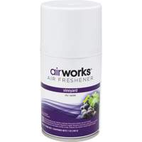 AirWorks<sup>®</sup> Metered Air Fresheners, Vineyard, Aerosol Can JM612 | Globex Building Supplies Inc.