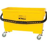 Window Washer Bucket, Yellow JN516 | Globex Building Supplies Inc.