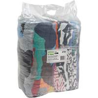 Recycled Material Wiping Rags, Cotton, Mix Colours, 25 lbs. JP783 | Globex Building Supplies Inc.