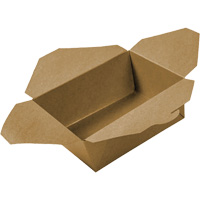 Kraft Take Out Food Containers, Corrugated, Recantgular JP923 | Globex Building Supplies Inc.