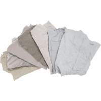 Recycled Material Wiping Rags, Cotton, White, 10 lbs. JQ110 | Globex Building Supplies Inc.