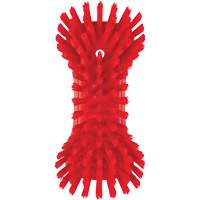 Hand Brush, Extra Stiff Bristles, 9-1/10" Long, Red JQ127 | Globex Building Supplies Inc.