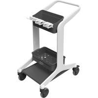 HyGo Mobile Cleaning Station, 30.7" x 20.9" x 40.6", Plastic/Stainless Steel, White JQ266 | Globex Building Supplies Inc.