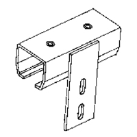 Curtain Partition Wall Connector KB020 | Globex Building Supplies Inc.