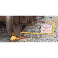 Single Rail Chock With Flag Rail Combo KH984 | Globex Building Supplies Inc.