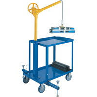 Tall Industrial Lifting Device with Mobile Cart, 500 lbs. (0.25 tons) Capacity LS954 | Globex Building Supplies Inc.