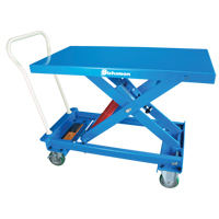 MobiLeveler<sup>®</sup> Mobile Self-Levelling Scissor Lift Work Table, 27-3/5" L x 17-4/5" W, Steel, 220 lbs. Capacity LV460 | Globex Building Supplies Inc.