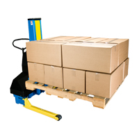 UniLift™ Work Positioner - Pallet Lift, Steel, 2000 lbs. Capacity LV463 | Globex Building Supplies Inc.