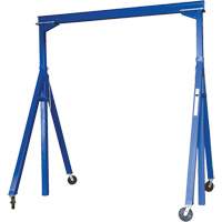 Adjustable Steel Gantry Crane, 10' L, 2000 lbs. (1 tons) Capacity LW302 | Globex Building Supplies Inc.