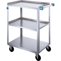 Shelf Cart, 3 Tiers, 18" W x 39" H x 31" D, 500 lbs. Capacity MI814 | Globex Building Supplies Inc.