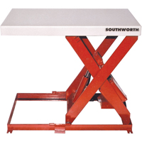 Scissor Lift Table, Steel, 36" L x 20" W, 550 lbs. Capacity MK810 | Globex Building Supplies Inc.