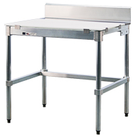 Poly-Top Workbench, 36" W x 24" D x 35-1/2" H, 2000 lbs. Capacity MO499 | Globex Building Supplies Inc.