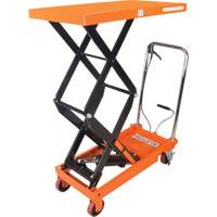 Hydraulic Scissor Lift Table, 35-3/4" L x 19-3/4" W, Steel, 770 lbs. Capacity MP007 | Globex Building Supplies Inc.