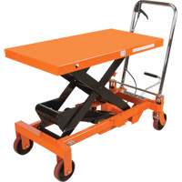 Hydraulic Scissor Lift Table, 39-1/2" L x 20" W, Steel, 1650 lbs. Capacity MP010 | Globex Building Supplies Inc.