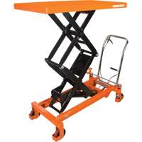 Hydraulic Scissor Lift Table, 48" L x 24" W, Steel, 1540 lbs. Capacity MP012 | Globex Building Supplies Inc.