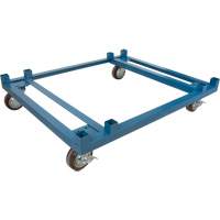 Dolly for Stacking Container, 48.5" W x 40-1/2" D x 10" H, 3000 lbs. Capacity MP096 | Globex Building Supplies Inc.