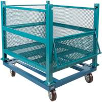 Dolly for Open Mesh Container, 40.5" W x 34-1/2" D x 10" H, 3000 lbs. Capacity MP097 | Globex Building Supplies Inc.