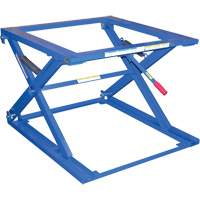 Adjustable Pallet Stand, 42-1/2" L x 40" W, 5000 lbs. Cap. MP132 | Globex Building Supplies Inc.