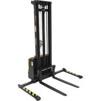 Double Mast Stacker, Electric Operated, 2200 lbs. Capacity, 150" Max Lift MP141 | Globex Building Supplies Inc.