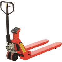 Eco Weigh-Scale Pallet Truck, 45" L x 22.5" W, 4400 lbs. Cap. MP254 | Globex Building Supplies Inc.