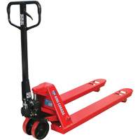 Pallet Truck with Polyurethane Wheels, Steel, 48" L x 27" W, 5500 lbs. Capacity MP516 | Globex Building Supplies Inc.