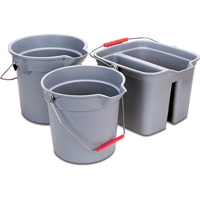 Brute<sup>®</sup> Bucket, 3.5 US Gal. (14 qt.) Capacity, Grey NB848 | Globex Building Supplies Inc.