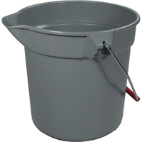 Brute<sup>®</sup> Bucket, 2.5 US Gal. (10 qt.) Capacity, Grey NB853 | Globex Building Supplies Inc.