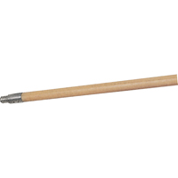 Structural Foam Push Broom Handle, Wood, ACME Threaded Tip, 15/16" Diameter, 60" Length NC750 | Globex Building Supplies Inc.